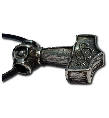 Small Rustic Thor's Hammer Pendant