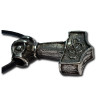 Small Rustic Thor's Hammer Pendant