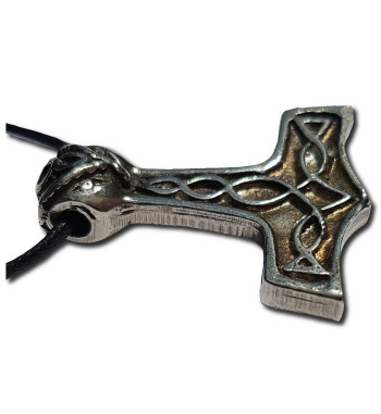 Knotwork Thor's Hammer Pendant