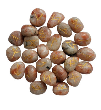 Sunstone Elder Futhark Runes